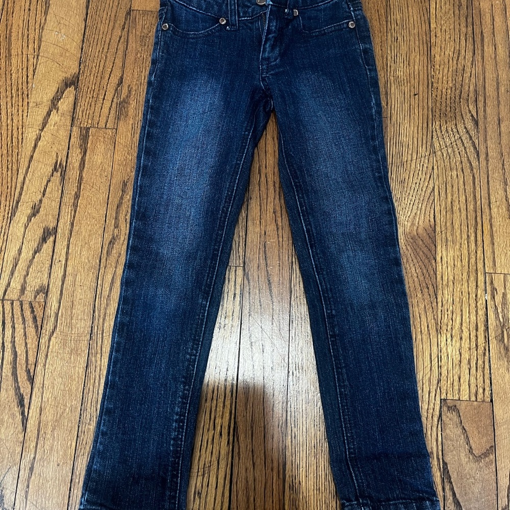 Pinc Premium Dark Blue Kids Skinny Jeans